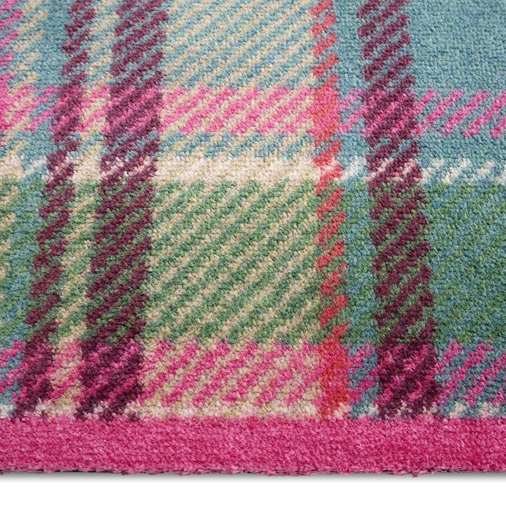 Tartan Pink/Green Charity Runner - Image 3